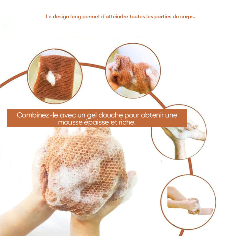 Multifunctional Exfoliating Chiffon Bath Scrub
