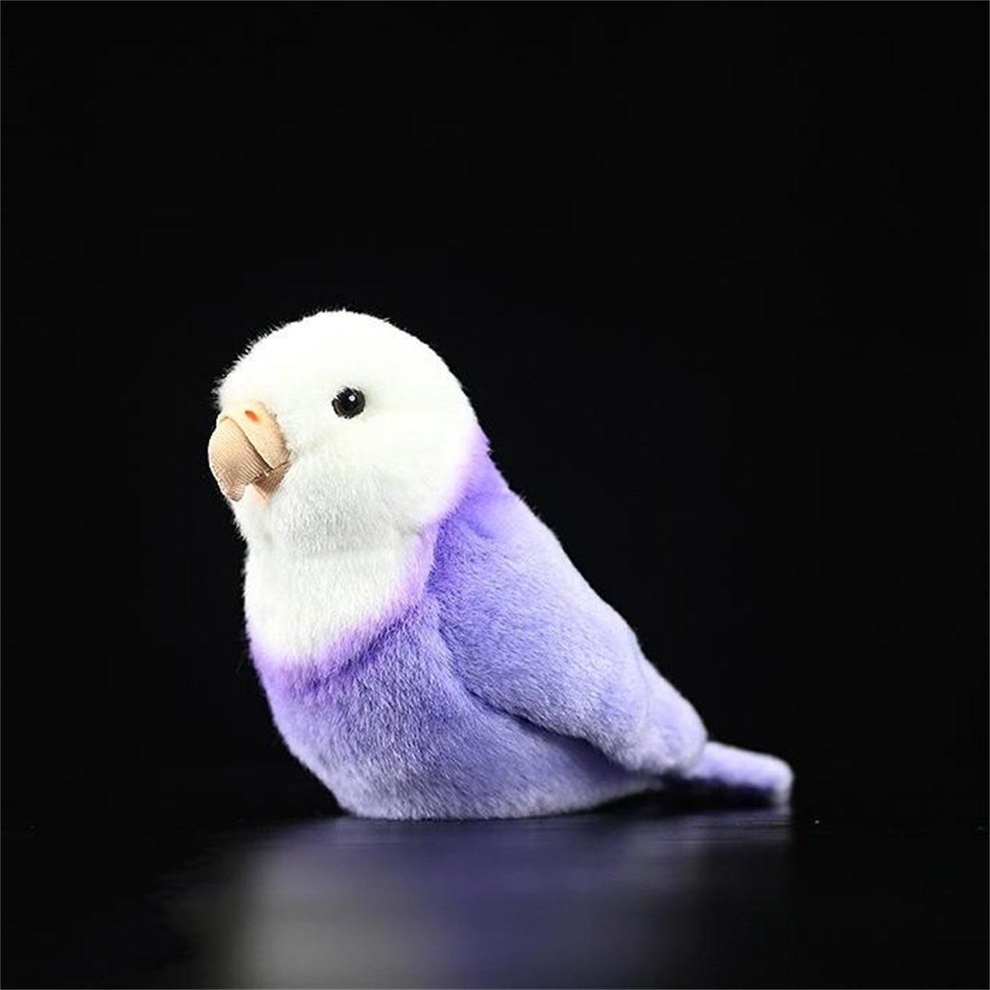 Purple Lovebird Plush Stuffed Animal Toy