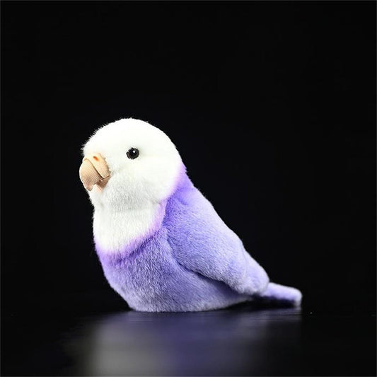 Purple Lovebird Plush Stuffed Animal Toy