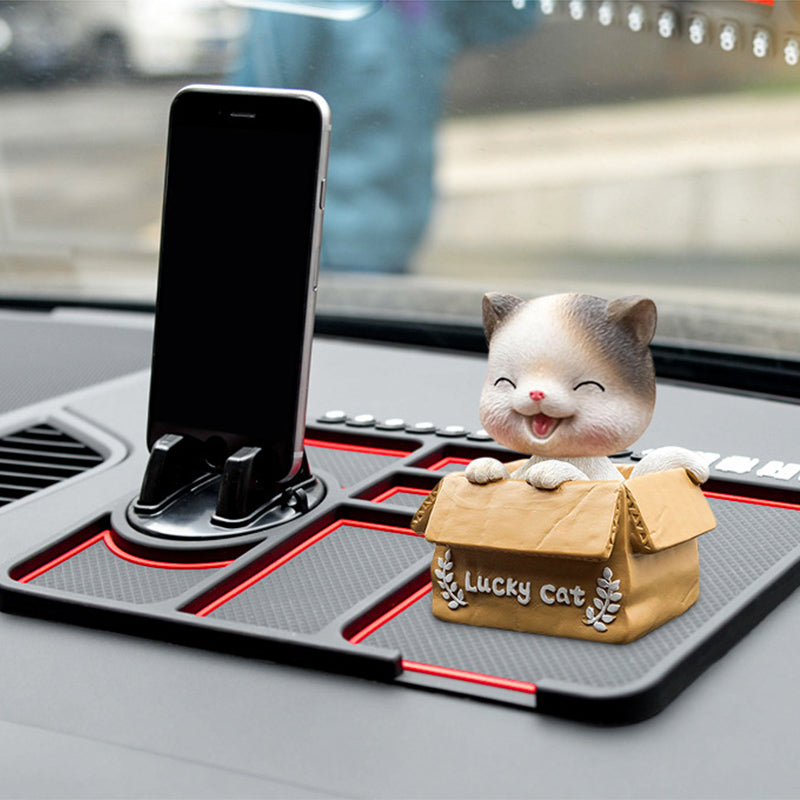 Non-Slip Silicone Car Dashboard Pad for Phones and Accessories
