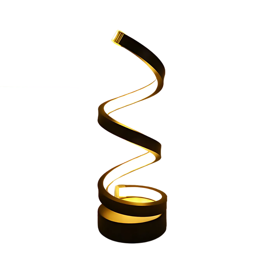 Dimmable Spiral LED Table Lamp