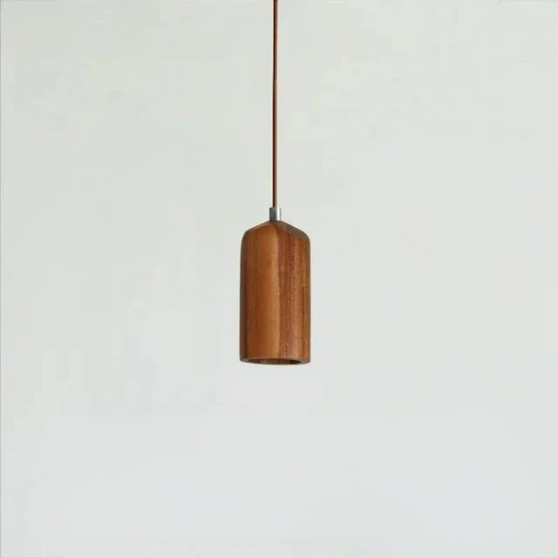 Scandinavian Natural Wood Pendant Lamp