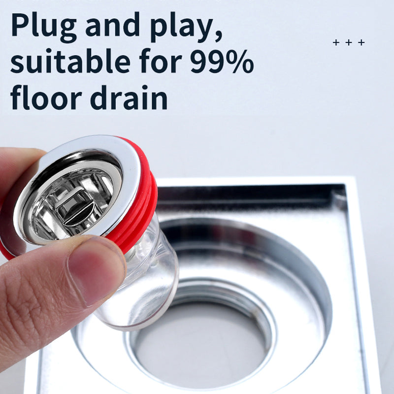 Odorless Silicone Floor Drain with Insect and Odor Control
