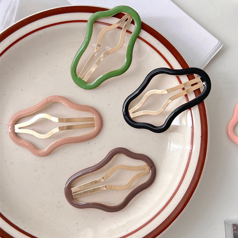 Cloud-Shaped Non-Slip Hair Clip in Assorted Colors