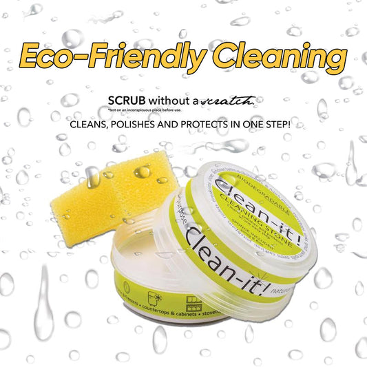 Eco-Friendly Multi-Surface Cleaning Stone