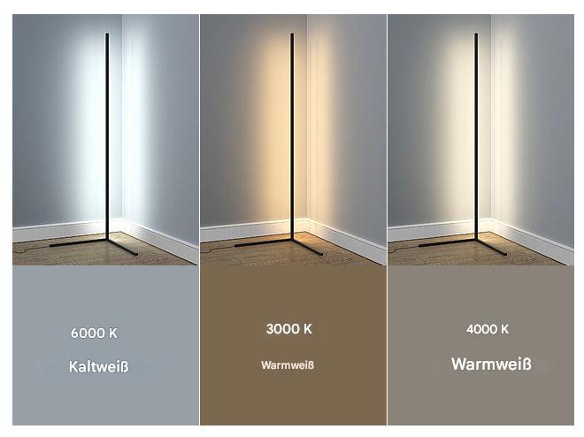 Modern Corner LED Floor Lamp with Energy-Efficient Soft Lighting