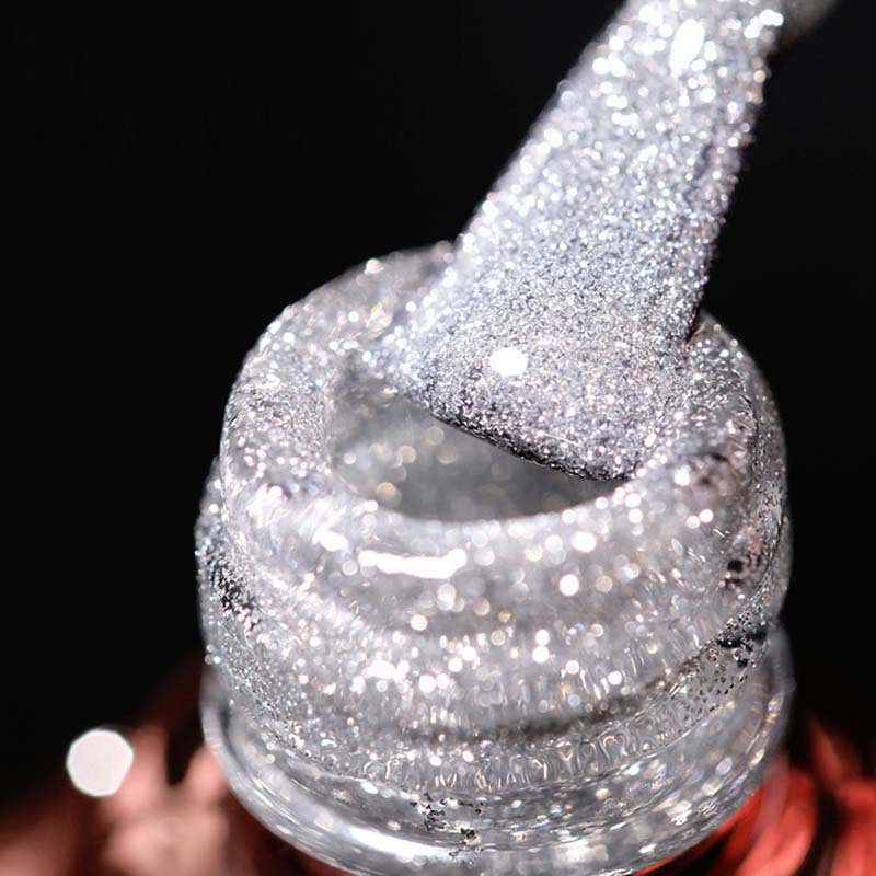 Glitter Diamond Gel Nail Polish 8ml - Long-Lasting Shine