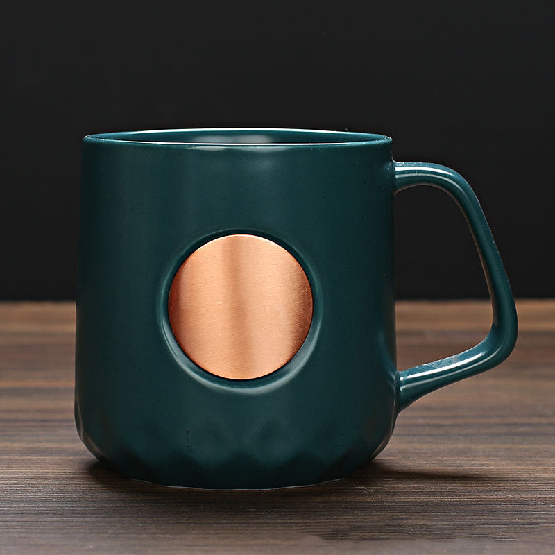 Ceramic Bronze Starbucks Coffee Mug 401-500ml