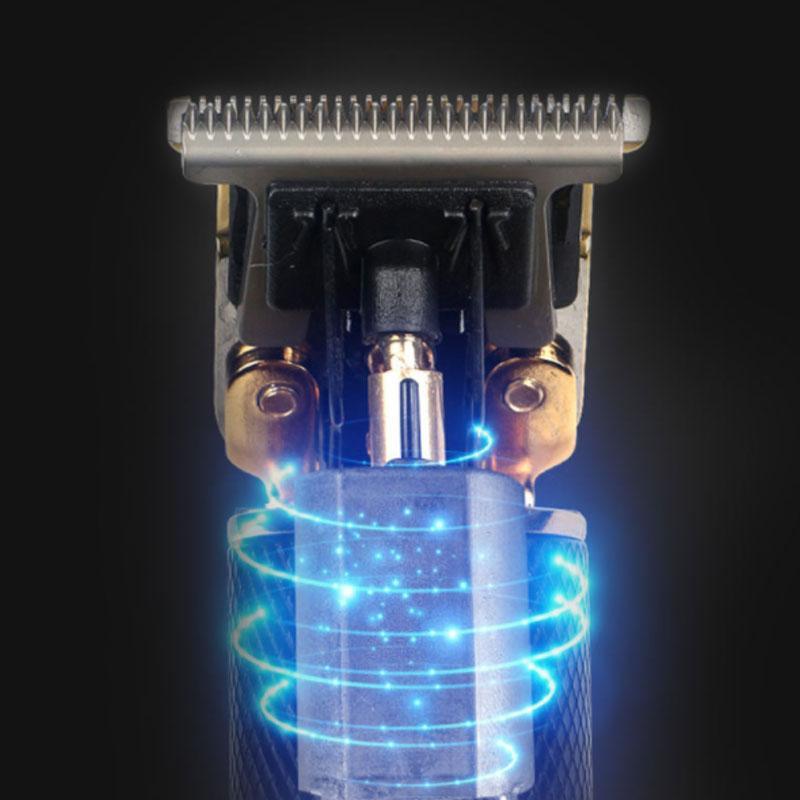 Wireless Rechargeable Hair Clipper with T-Blade for Precise Cuts