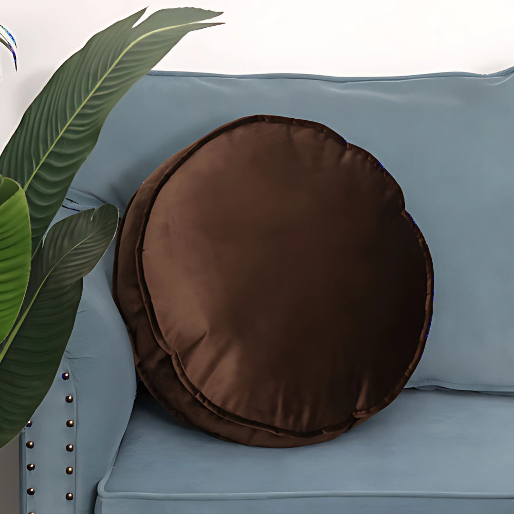 Luxe Velvet Round Cushion 18 Inch