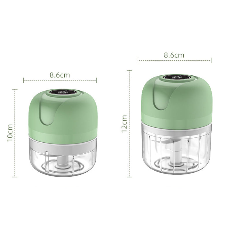 USB Rechargeable Electric Garlic Chopper and Mini Food Processor