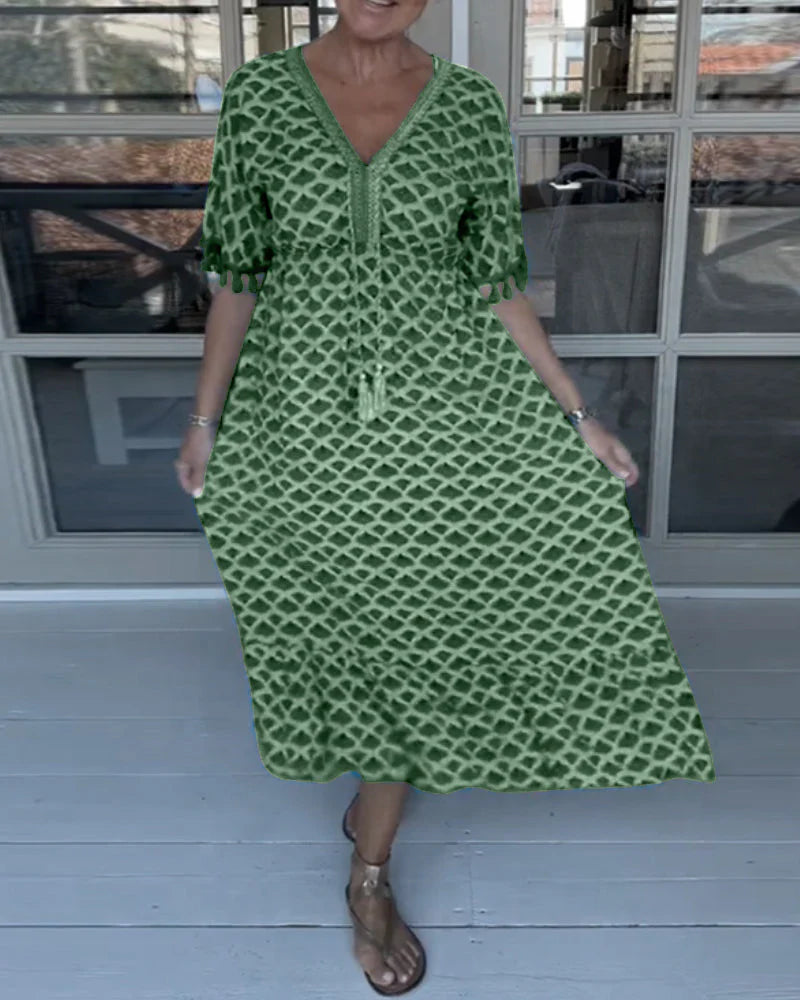 Jelly - Embellished V-Neck Dress