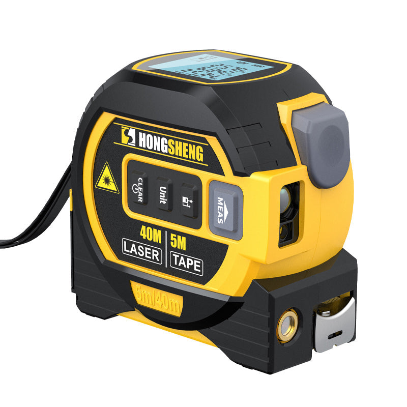 3-in-1 Laser Distance Meter and Tape Measure