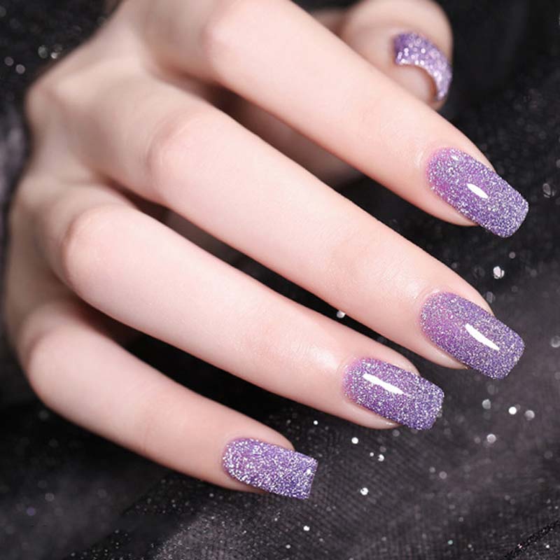 Glitter Diamond Gel Nail Polish 8ml - Long-Lasting Shine