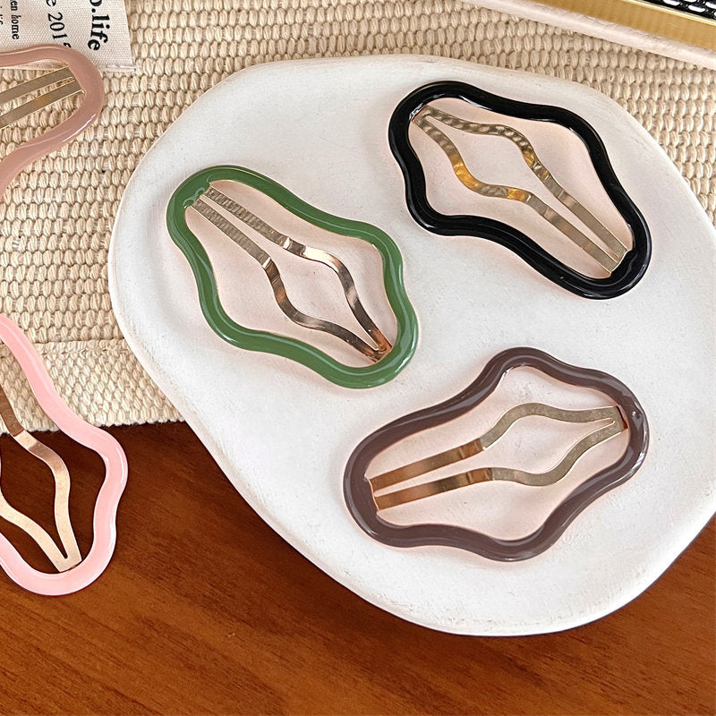 Cloud-Shaped Non-Slip Hair Clip in Assorted Colors