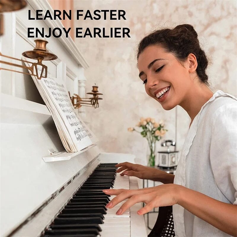 Removable Silicone Piano Keyboard Note Labels