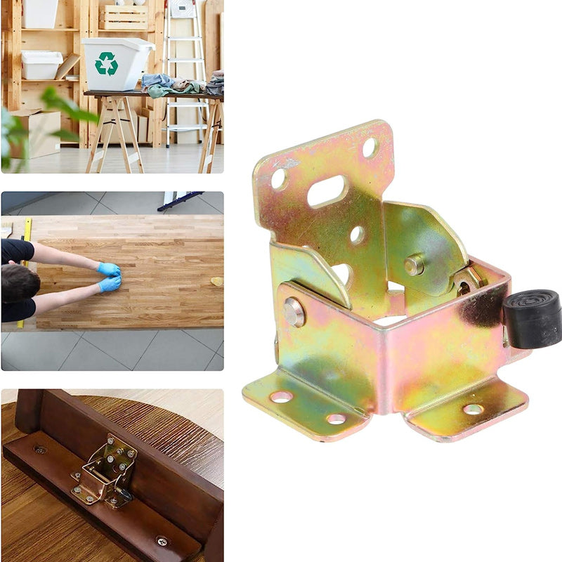 Foldable Metal Hinges with Antique Gold Finish