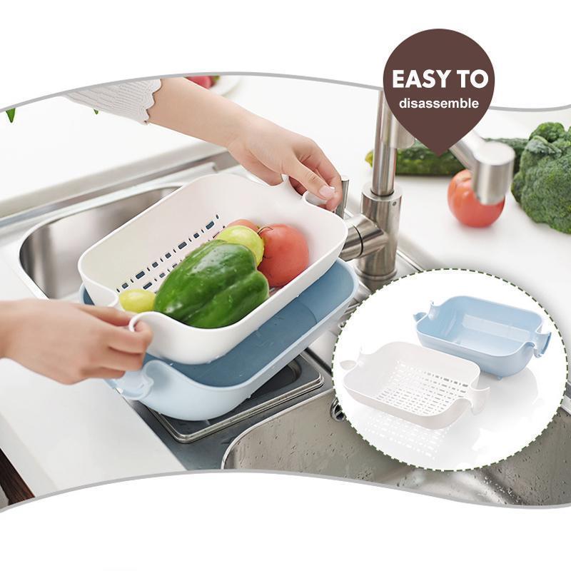 3-in-1 Water-Saving Strainer and Serving Bowl