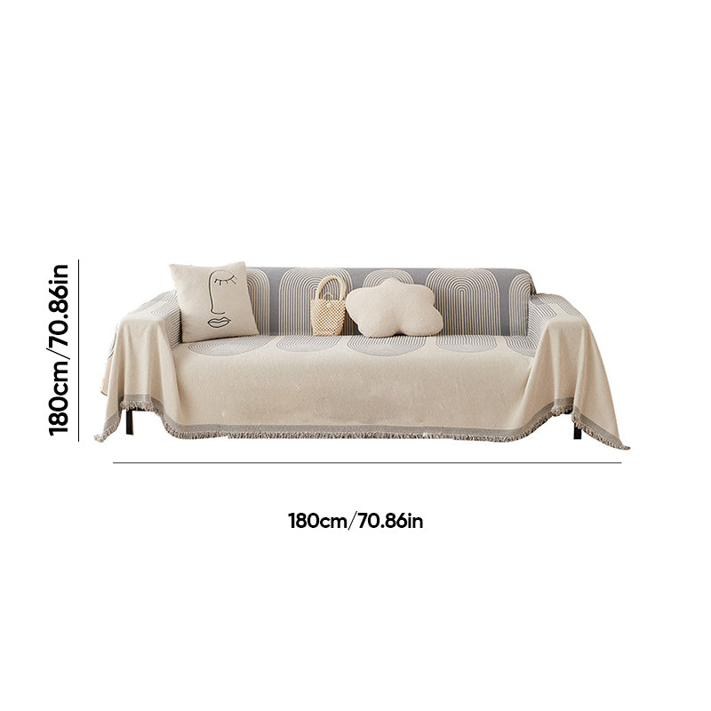 Double Sided Waterproof Chenille Sofa Cover