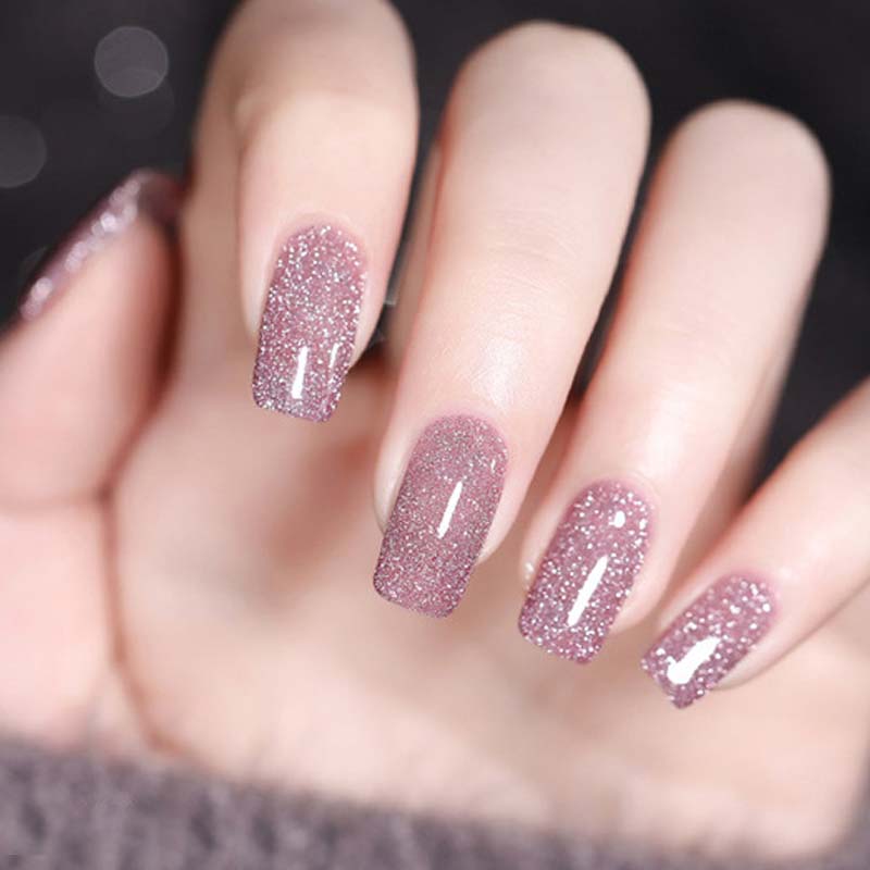 Glitter Diamond Gel Nail Polish 8ml - Long-Lasting Shine