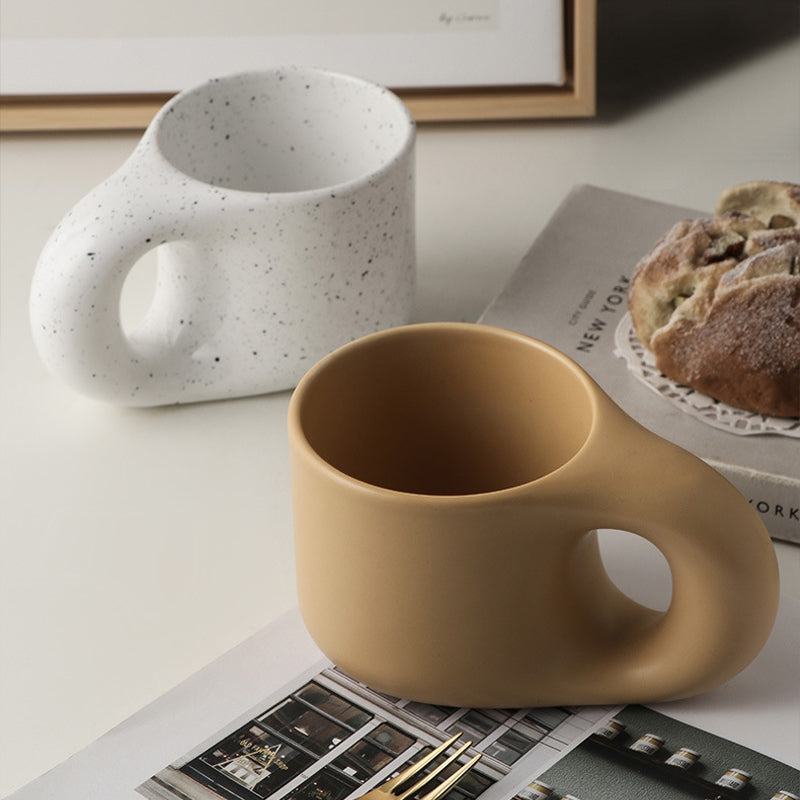 Ceramic Nordic Minimalist Thick Mug 10 oz