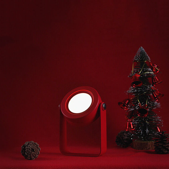 Foldable Portable LED Table Lamp with Retractable Shade