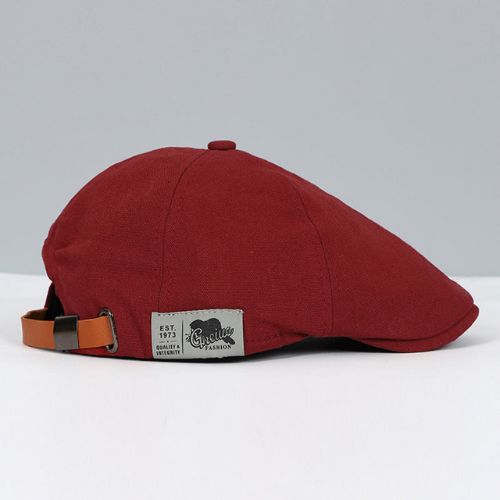 Men's Adjustable Classic Beret Hat for Casual and Formal Wear