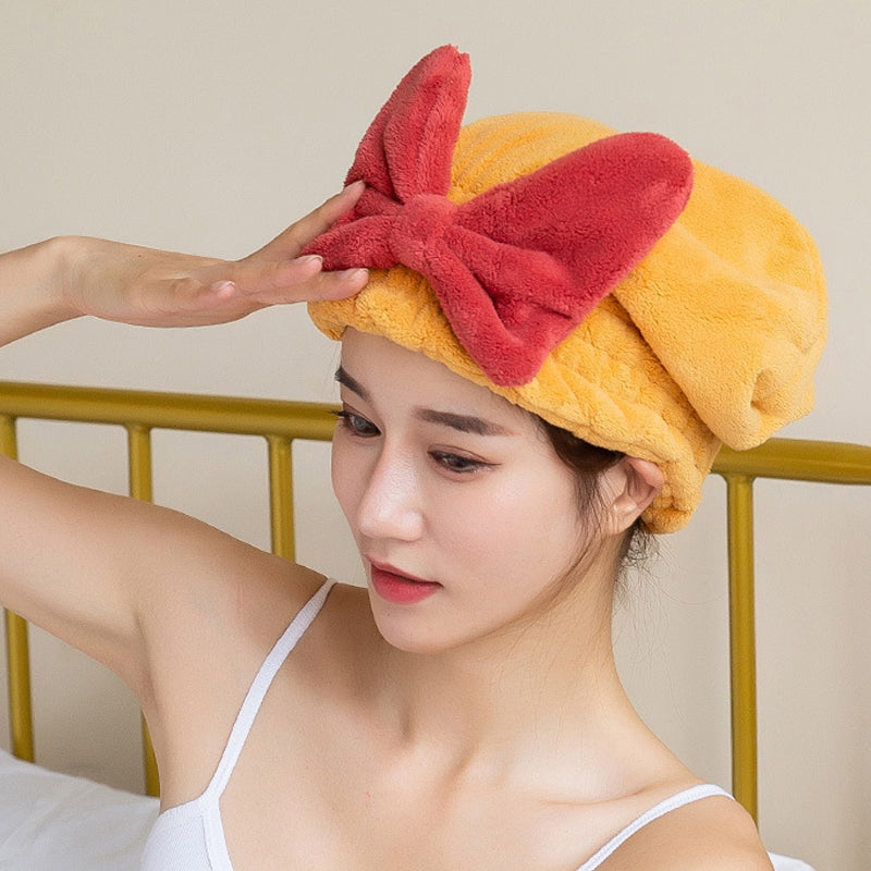 Super Absorbent Microfiber Hair Towel Wrap