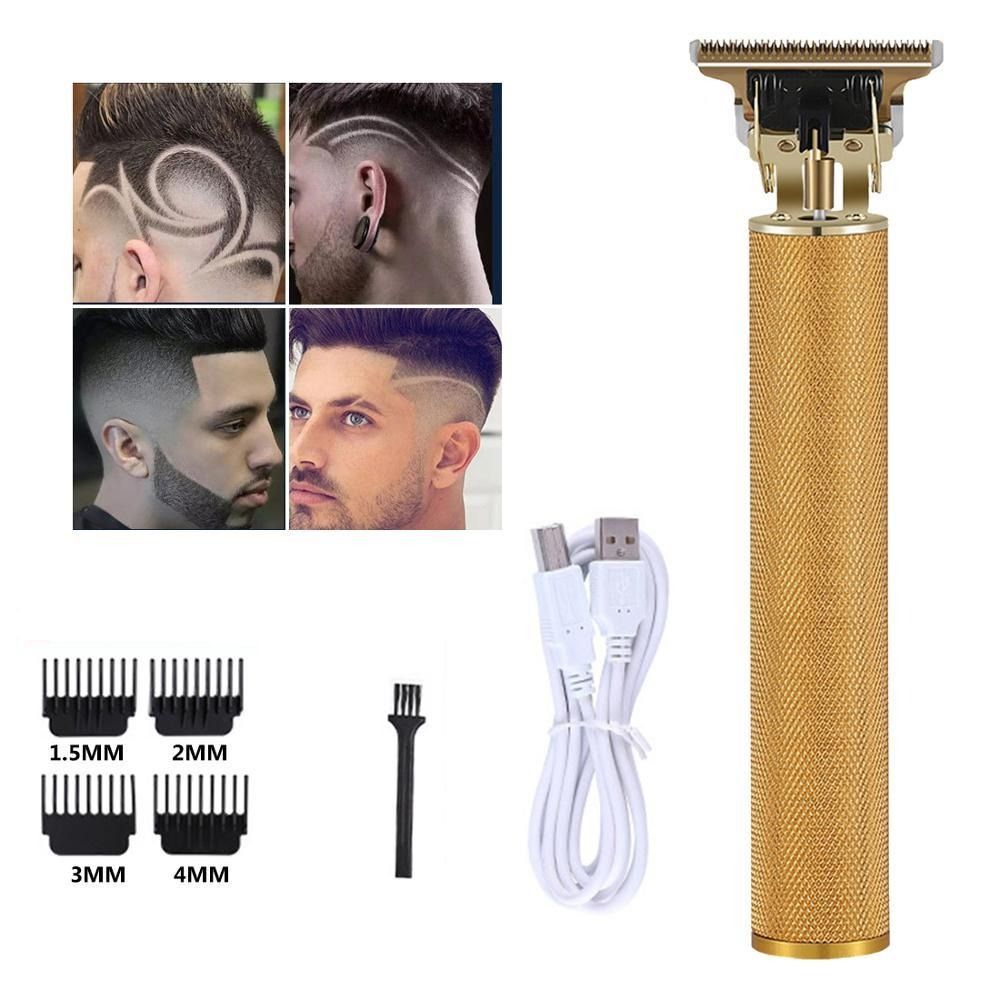 Cordless T-Blade Electric Hair Clipper for Precise Grooming
