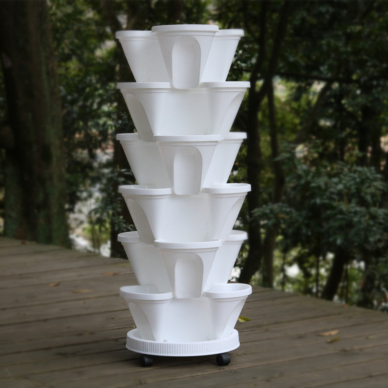 Vertical Garden Planter System - Space-Saving PlantStack