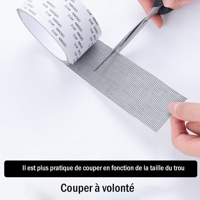 Window Screen Repair Kit - Heavy-Duty Adhesive Tape for Quick Fixes