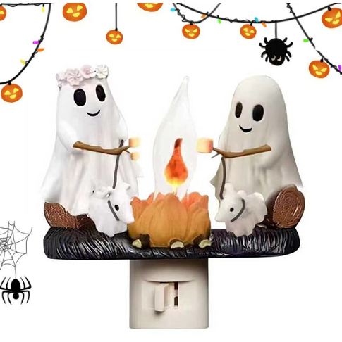 Flickering Ghost Campfire Night Light