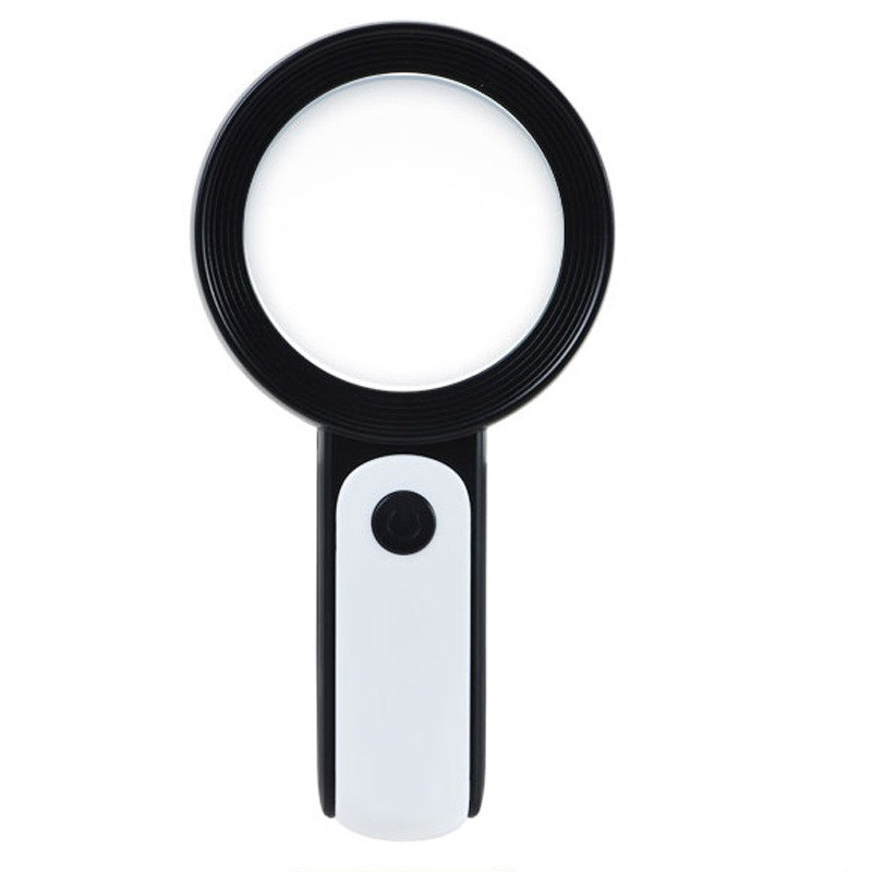 LED Magnifying Glass with Adjustable Brightness and 30x Magnification