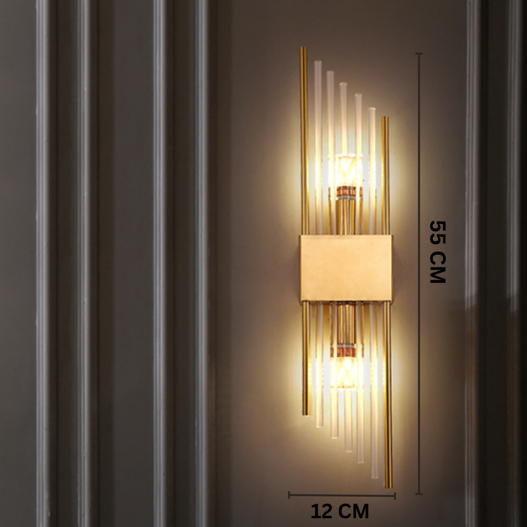 Chic LED Wall Light - Elegant Stainless Steel Design