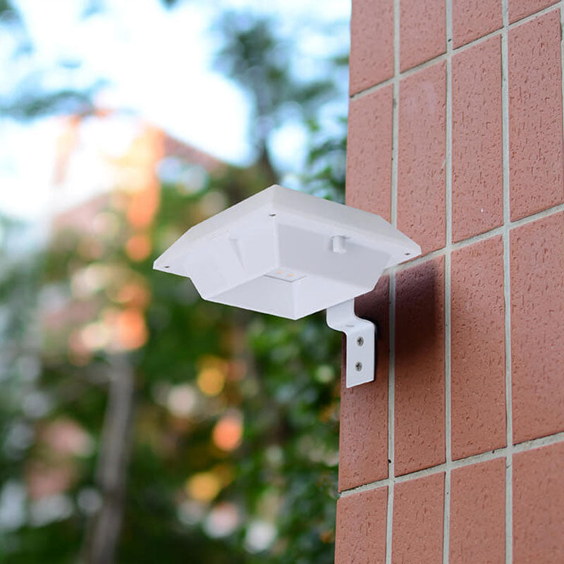 Solar UFO Outdoor LED Wall Light - Modern Aluminum Design
