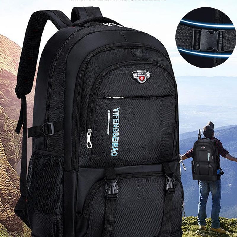 Waterproof Hiking Backpack with Large Capacity and Ergonomic Design