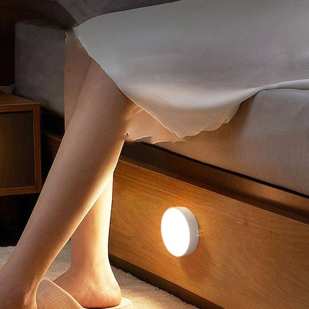 Rechargeable Motion Sensor LED Night Light with Magnetic Base