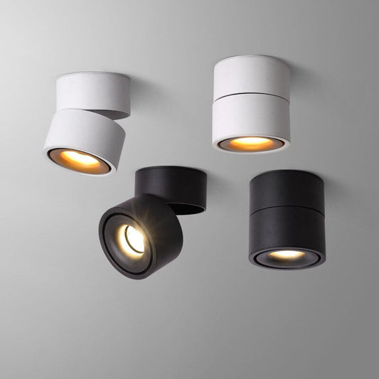 Adjustable LED Ceiling Spotlight - Modern Aluminum - Warm White Light - 7W, 12W, 15W