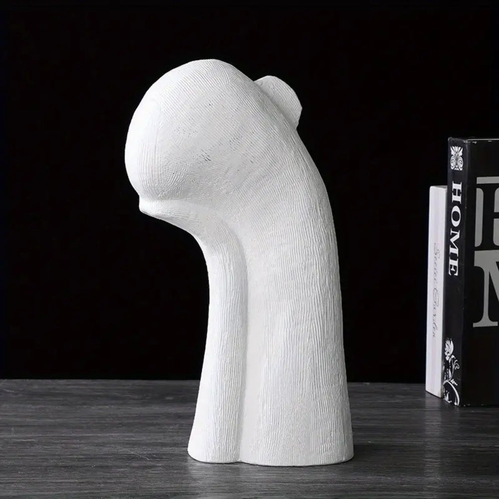 Asymmetrical Resin Abstract Sculpture