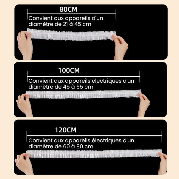 Transparent Plastic Protective Covers for Household Appliances
