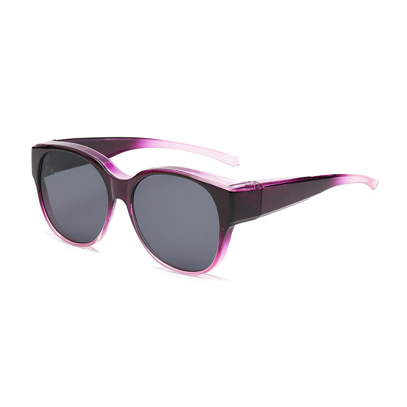 Fit Over Prescription Glasses Polarized Cat-Eye Sunglasses