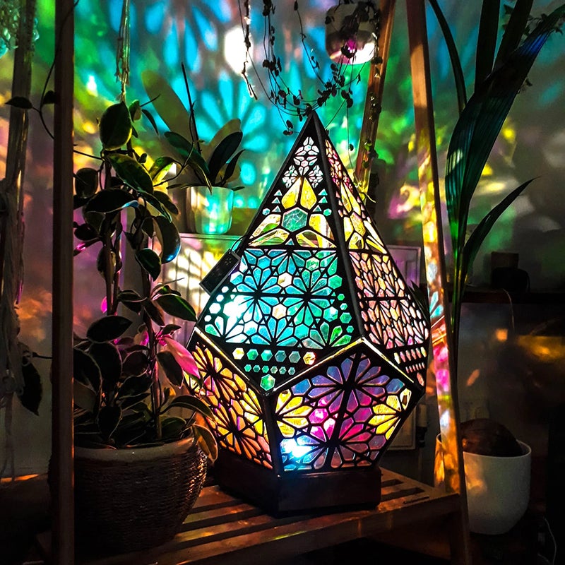 Bohemian Colorful Star Projector Floor Lamp