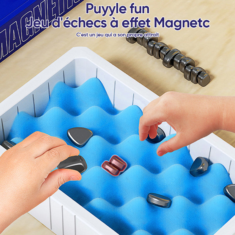 Magnetic Chess Game with Logic-Based Gameplay and Engaging Penalty System