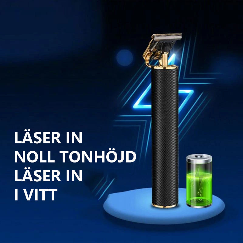 Wireless Rechargeable Hair Clipper with T-Blade for Precise Cuts