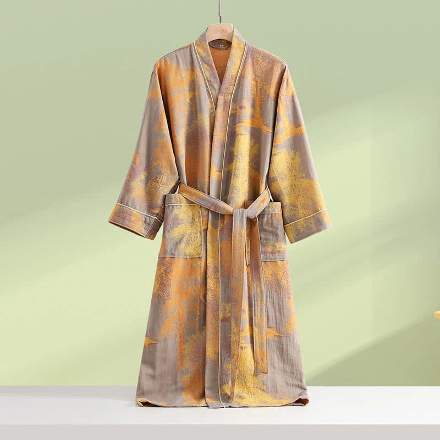 Soft Cotton Kimono Bathrobe for Ultimate Comfort