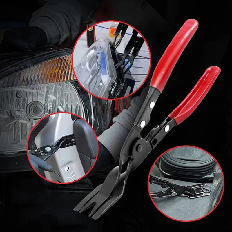 Heavy-Duty Plastic Rivet Pliers with Ergonomic Grip