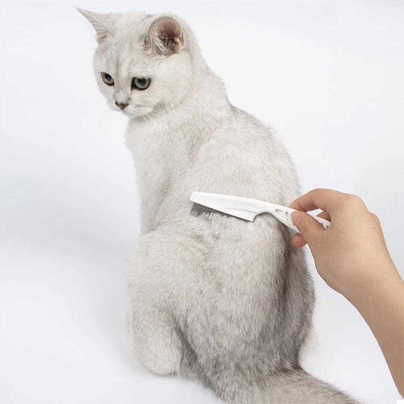 Stainless Steel Flea and Tear Stain Comb for Pets