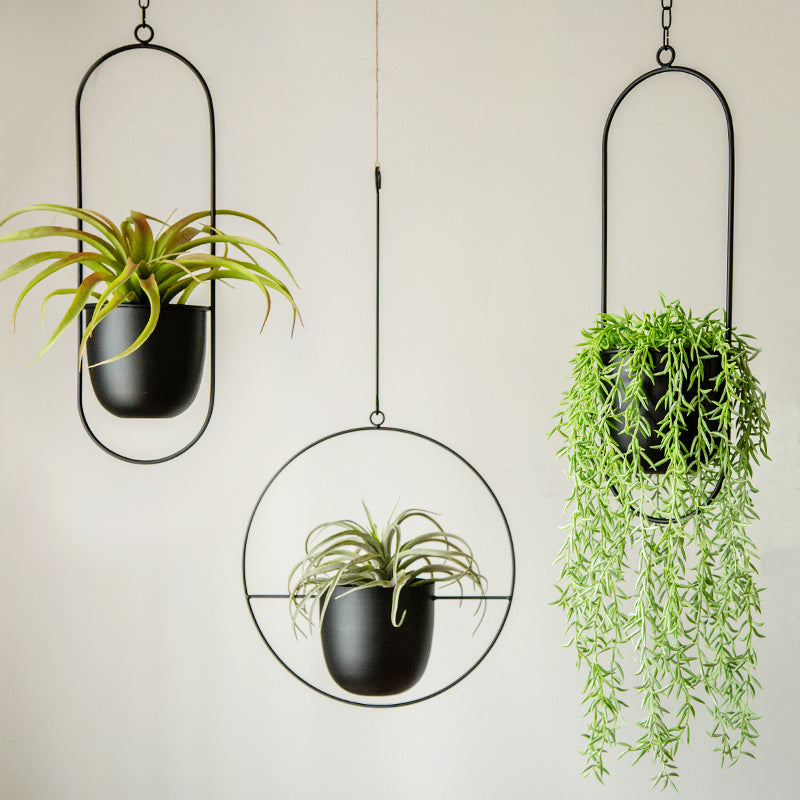 Luxury Modern Geometric Hanging Planters