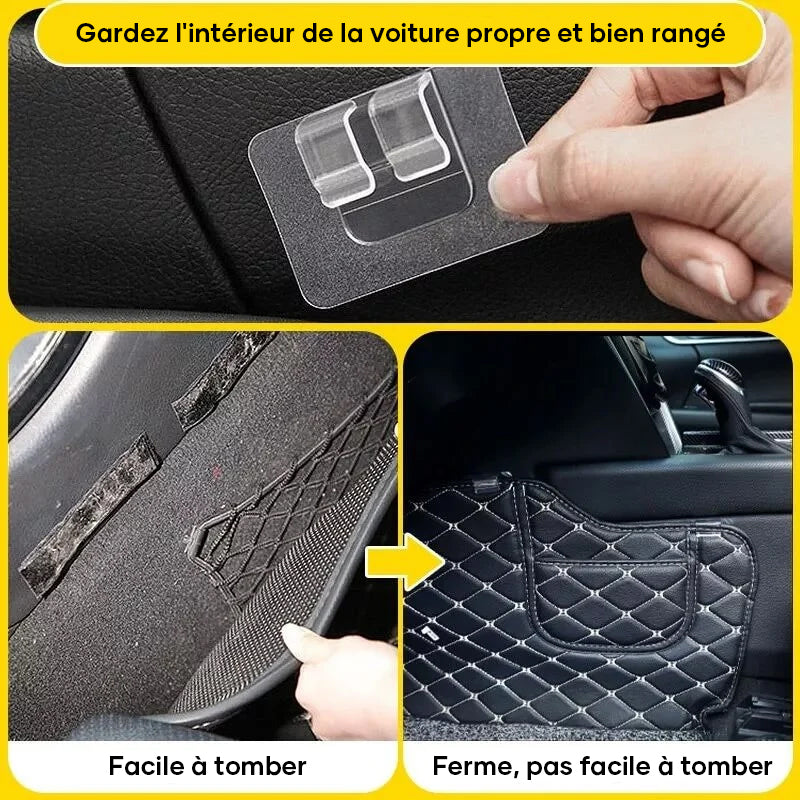 Car Floor Mat Fastening Hooks with Strong Adhesion