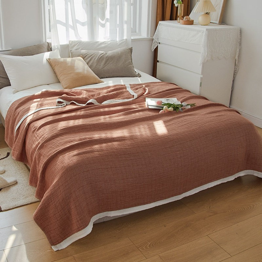 Deluxe Multi-Layer Muslin Cotton Blanket